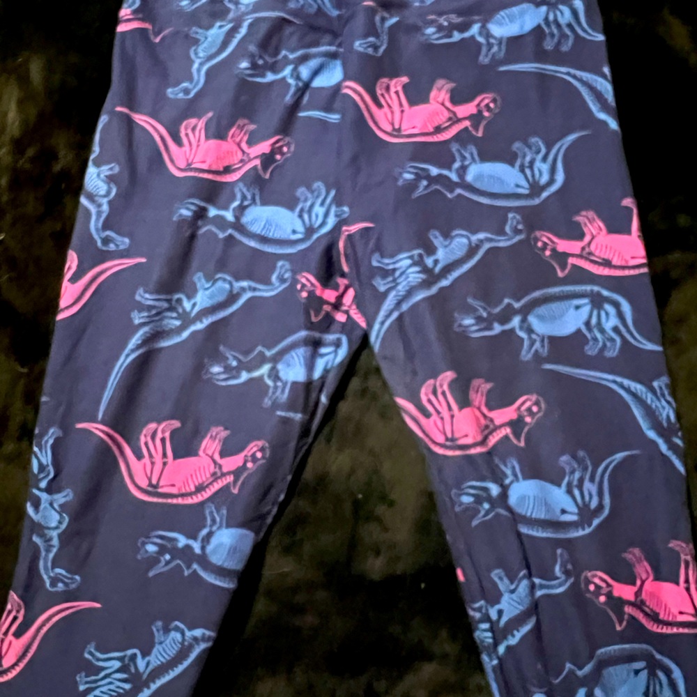 LuLaRoe dinosaur leggings